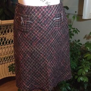 Cato 14 Velvet ribbon trimmed front pocket SKIRT